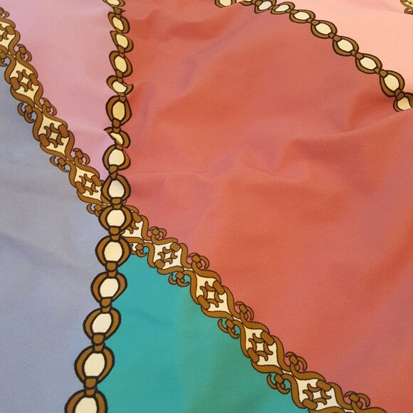 GOTTEX ! MODERN SHADES ONE SHOULDER ONE PIECE SWIMSUIT ( US/6 ) - Picture 6 of 9